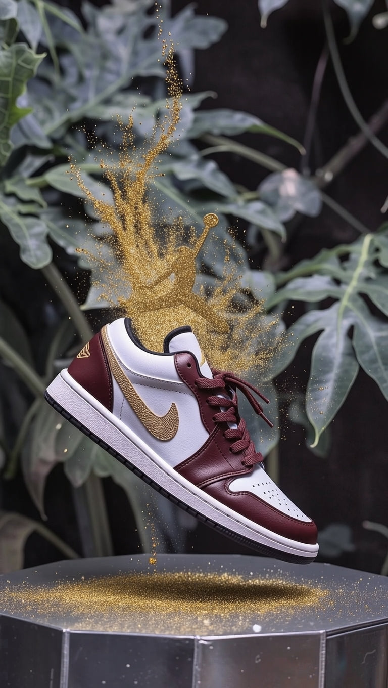 NIKE JORDAN 1 LOW DRAGON RED